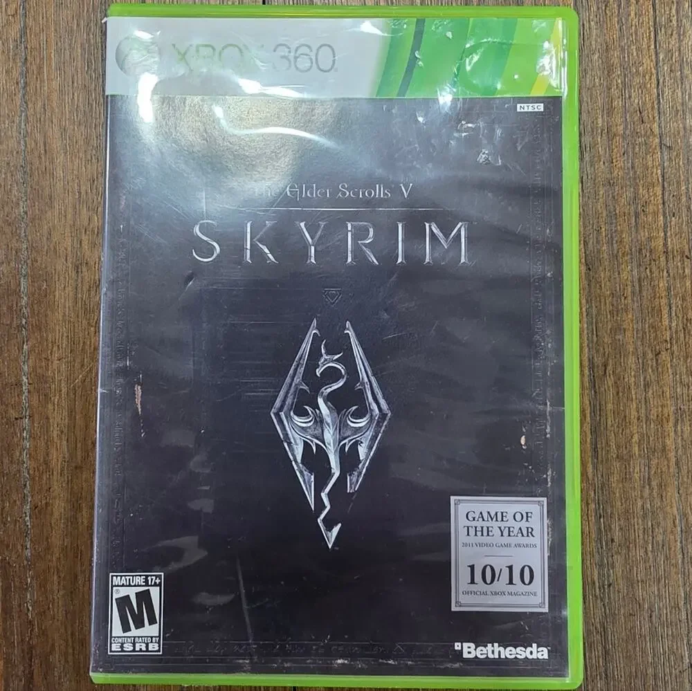 The Elder Scrolls V: Skyrim (Xbox 360) - CIB Complete w/ Map & Manual